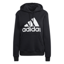 adidas Essentials Big Logo Regular Fleece Women's Hoodies - Black/White - Best Buy Soccer