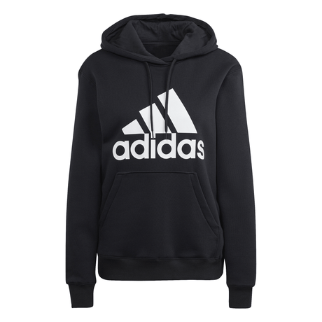 adidas Essentials Big Logo Regular Fleece Women's Hoodies - Black/White - Best Buy Soccer