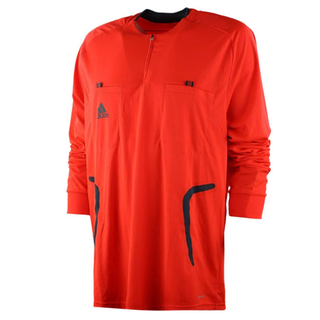 adidas Euro 2008 Referee Long Sleeve Jersey Infrared/ Black - Best Buy Soccer