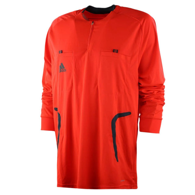 adidas Euro 2008 Referee Long Sleeve Jersey Infrared/ Black - Best Buy Soccer