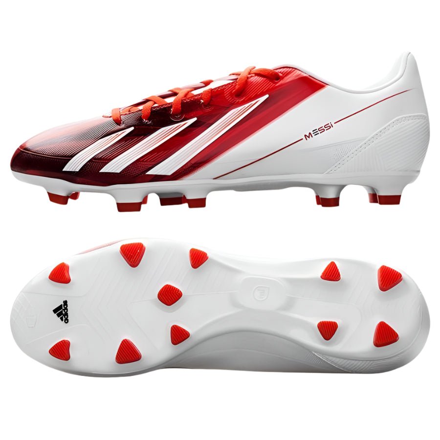 adidas F30 TRX Messi FG Firm Ground Soccer Cleats - Red/White - Best Buy Soccer