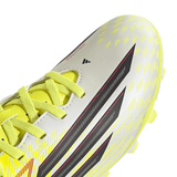 adidas F50 Club FG/MG Firm Ground/Multi Ground Youth Soccer Cleats - Yellow/Black/Red - Best Buy Soccer