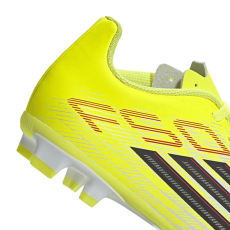 adidas F50 Club FG/MG Firm Ground/Multi Ground Youth Soccer Cleats - Yellow/Black/Red - Best Buy Soccer