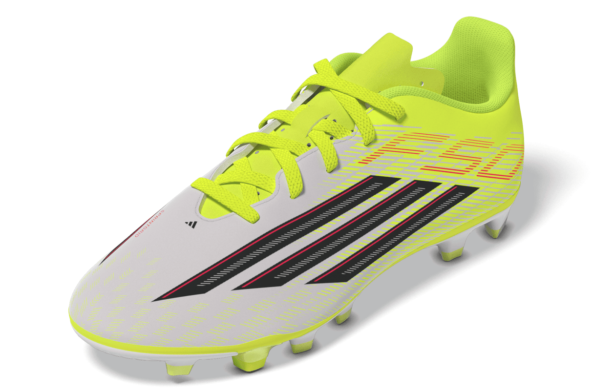 adidas F50 Club FG/MG Firm Ground/Multi Ground Youth Soccer Cleats - Yellow/Black/Red - Best Buy Soccer