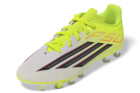 adidas F50 Club FG/MG Firm Ground/Multi Ground Youth Soccer Cleats - Yellow/Black/Red - Best Buy Soccer