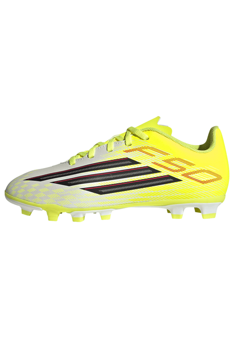 adidas F50 Club FG/MG Firm Ground/Multi Ground Youth Soccer Cleats - Yellow/Black/Red - Best Buy Soccer