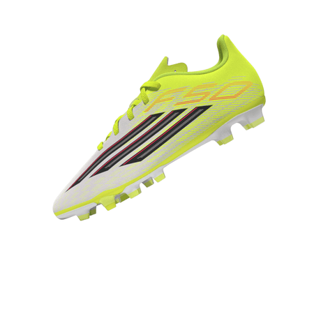 adidas F50 Club FG/MG Firm Ground/Multi Ground Youth Soccer Cleats - Yellow/Black/Red - Best Buy Soccer