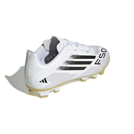 adidas F50 Club Firm/Multi - Ground Boots Kids White/Black - Best Buy Soccer
