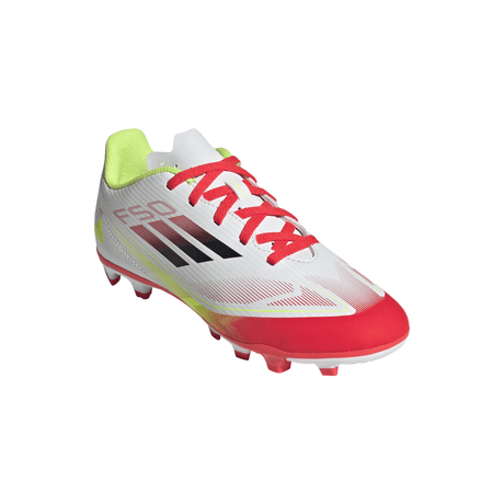 adidas F50 Club Firm/Multi - Ground Boots Kids White/Black - Best Buy Soccer