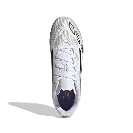 adidas F50 Club Firm/Multi - Ground Boots Kids White/Black - Best Buy Soccer