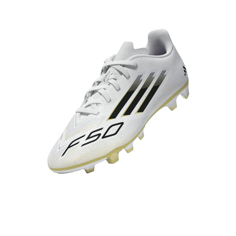 adidas F50 Club Firm/Multi - Ground Boots Kids White/Black - Best Buy Soccer
