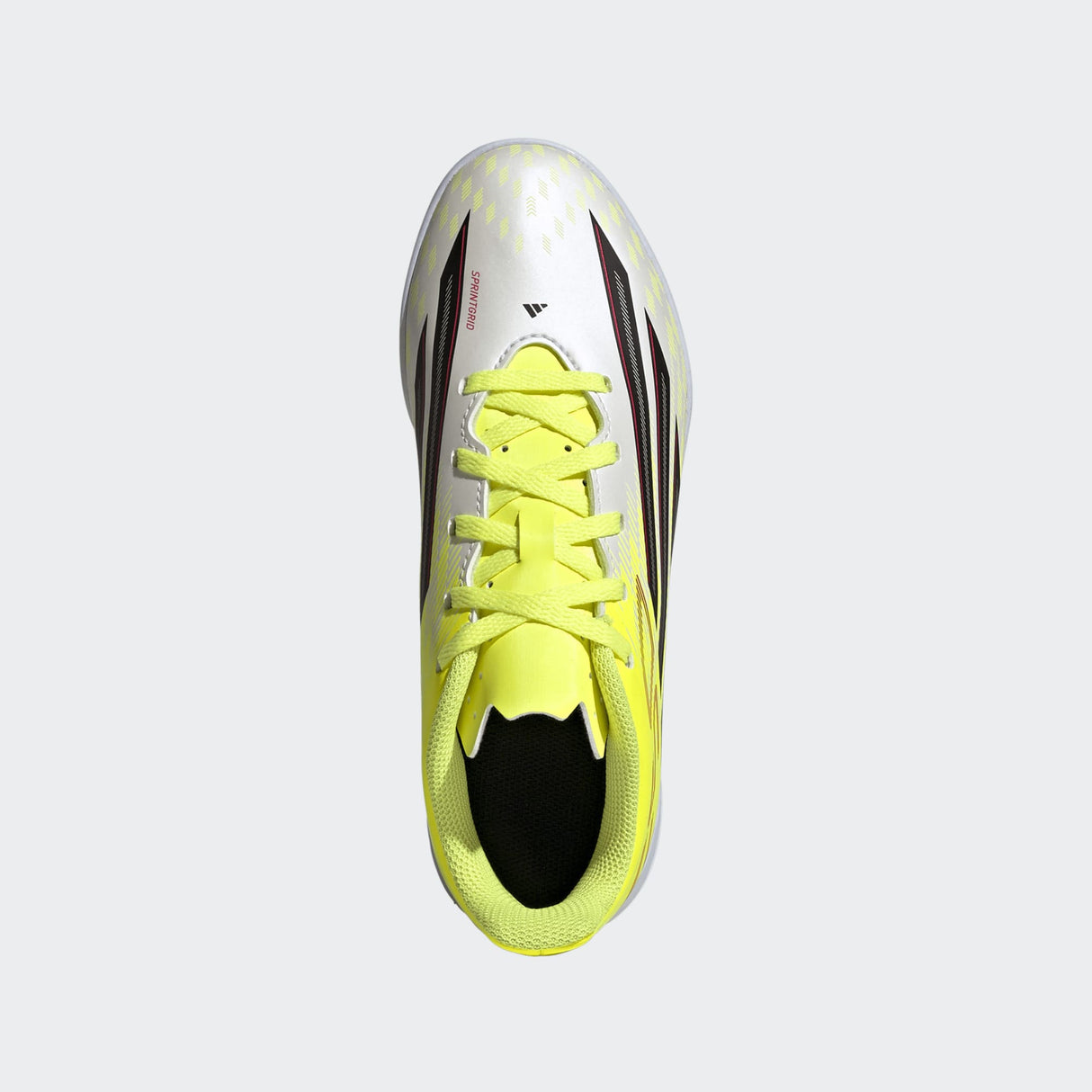 adidas F50 Club IN Indoor Youth Soccer Shoes - Solar Yellow/Black/Lucid Red - Best Buy Soccer