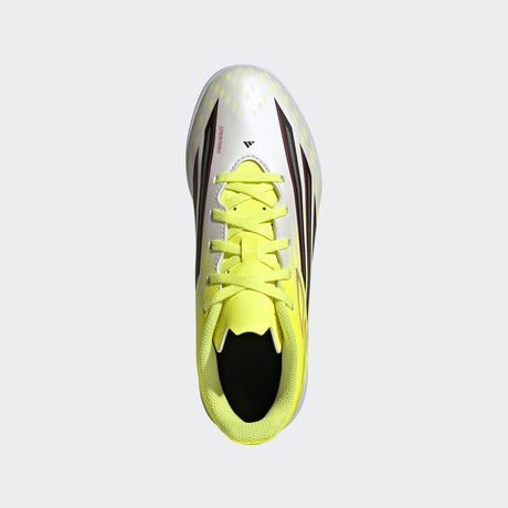adidas F50 Club IN Indoor Youth Soccer Shoes - Solar Yellow/Black/Lucid Red - Best Buy Soccer