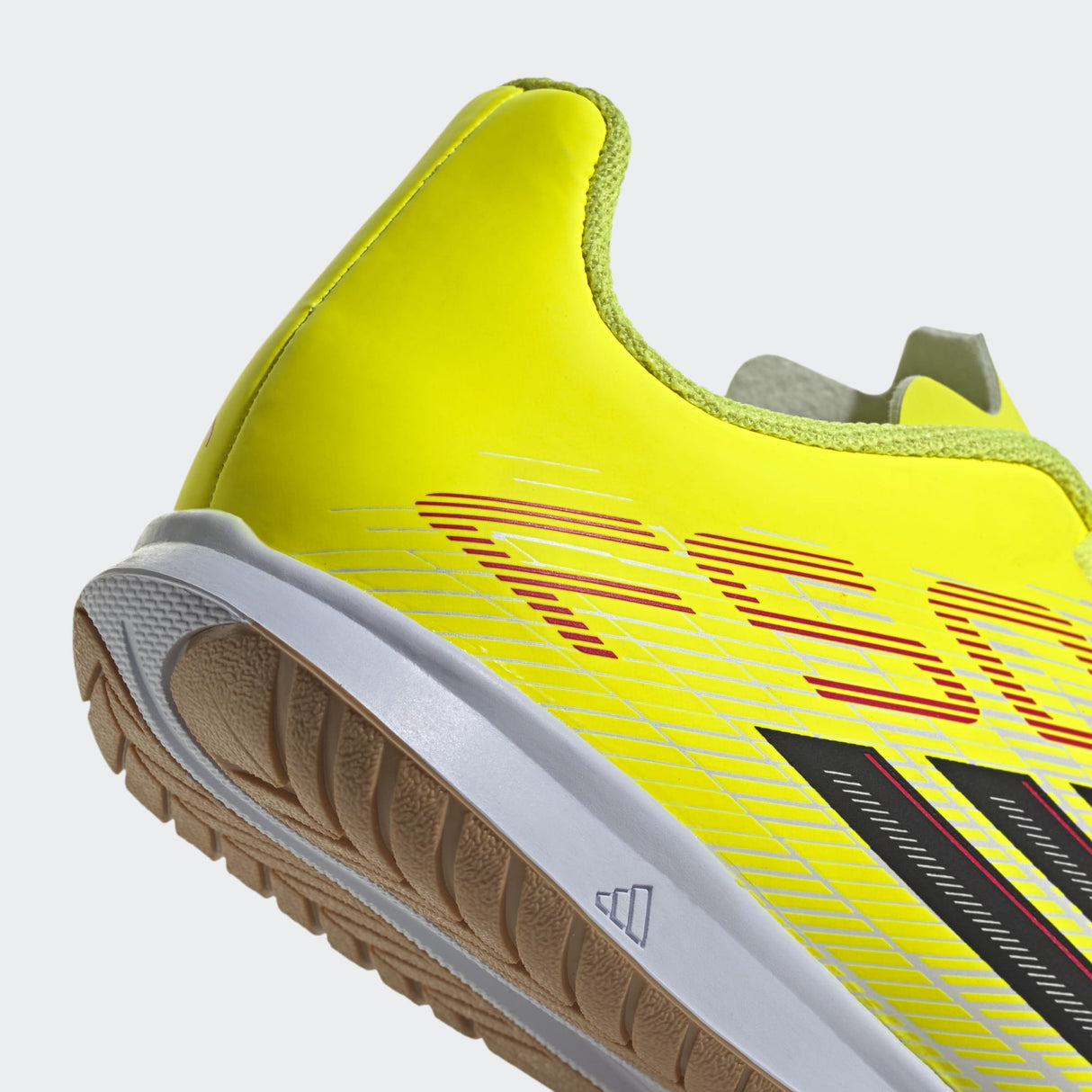 adidas F50 Club IN Indoor Youth Soccer Shoes - Solar Yellow/Black/Lucid Red - Best Buy Soccer