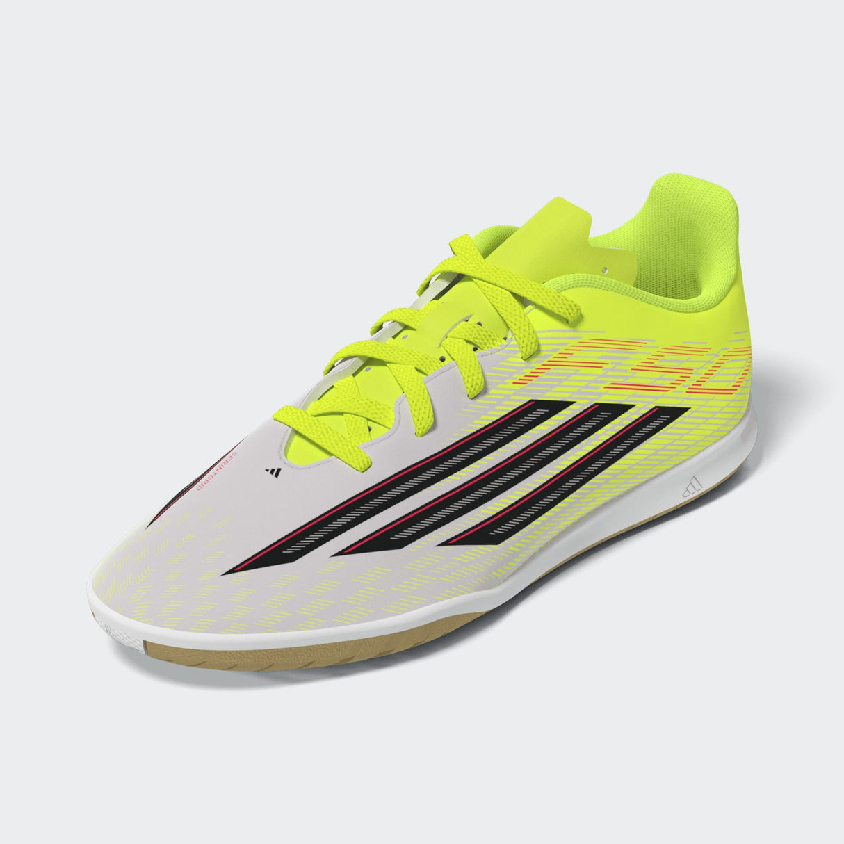 adidas F50 Club IN Indoor Youth Soccer Shoes - Solar Yellow/Black/Lucid Red - Best Buy Soccer