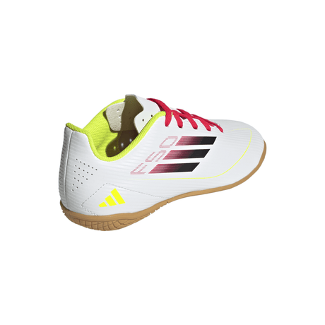 adidas F50 Club Indoor Boots Kids White/Black - Best Buy Soccer