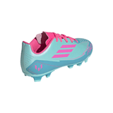 adidas F50 Club Messi Firm/Multi - Ground Boots Junior Aqua/Pink - Best Buy Soccer