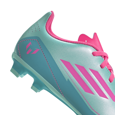 adidas F50 Club Messi Firm/Multi - Ground Boots Junior Aqua/Pink - Best Buy Soccer