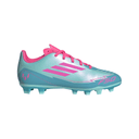 adidas F50 Club Messi Firm/Multi - Ground Boots Junior Aqua/Pink - Best Buy Soccer