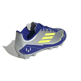 adidas F50 Club Messi Firm/Multi - Ground Boots Junior Silver - Best Buy Soccer