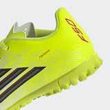 adidas F50 Club TF Turf Youth Soccer Cleats - Solar Yellow/Black/Lucid Red - Best Buy Soccer