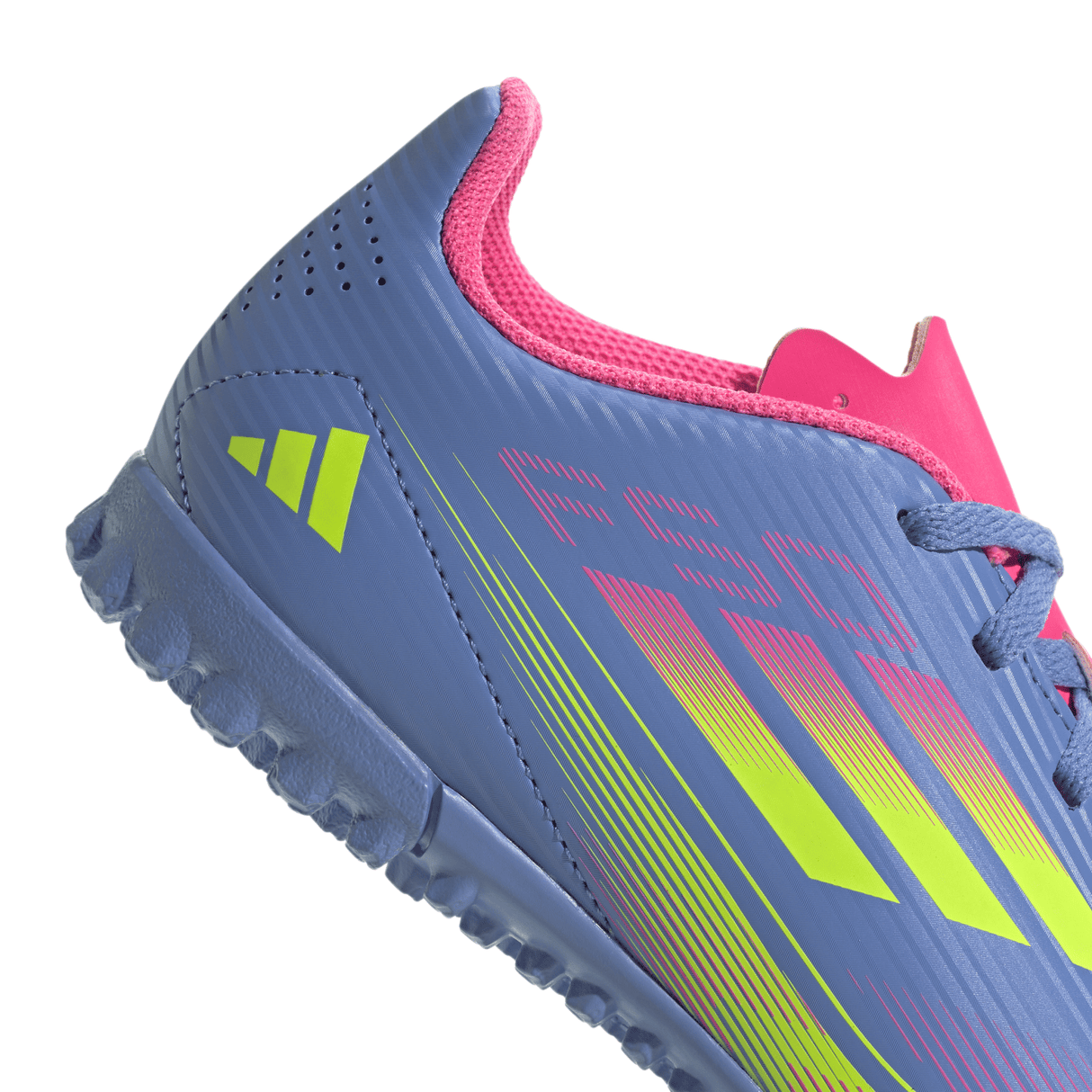 adidas F50 Club Turf Boots Junior Blue/Lemon - Best Buy Soccer