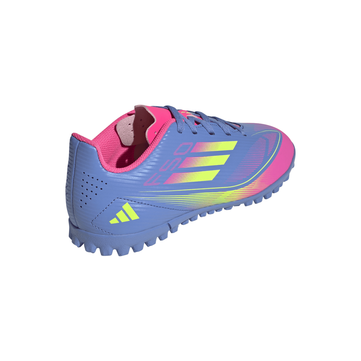 adidas F50 Club Turf Boots Junior Blue/Lemon - Best Buy Soccer