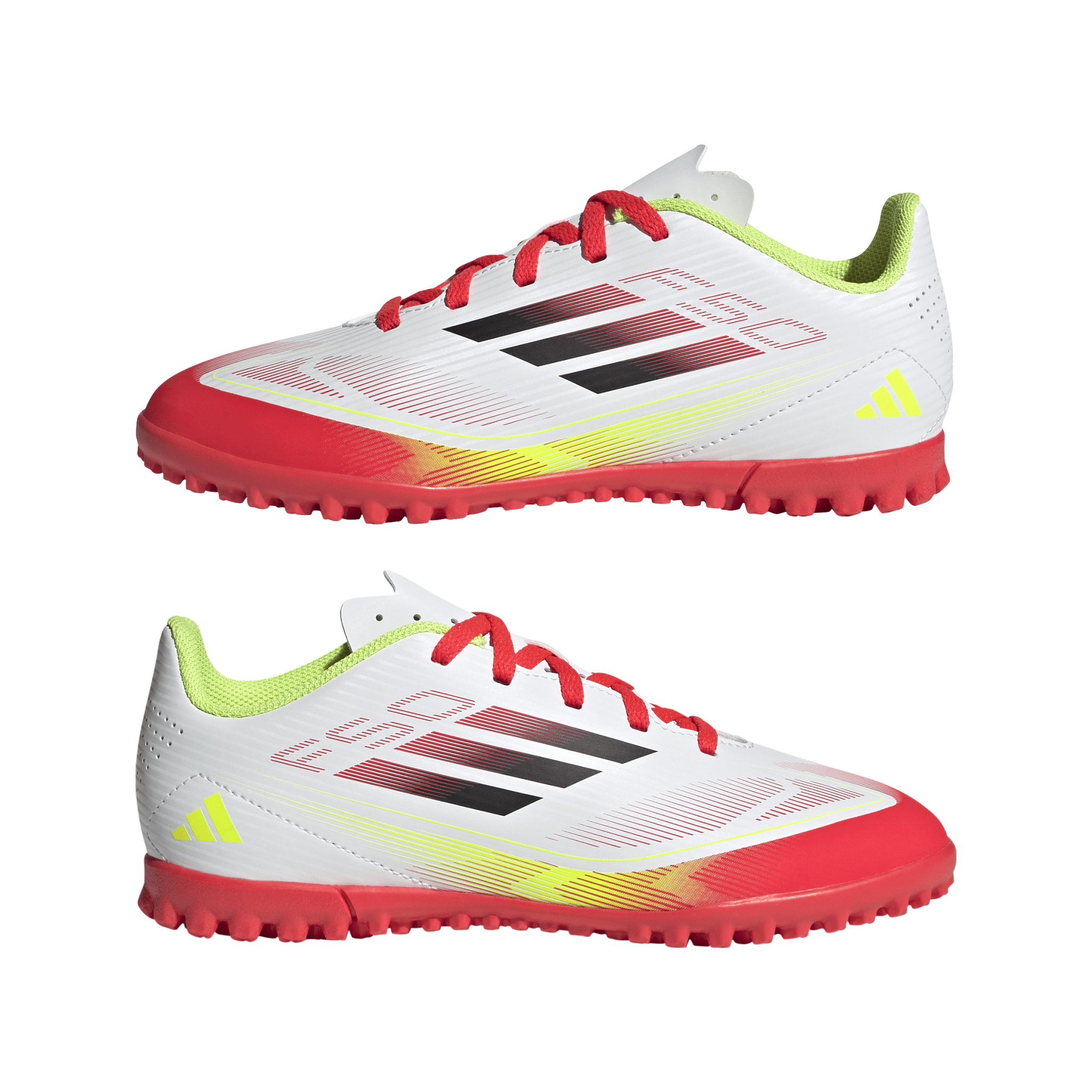 シューズ adidas +F50 adidas F50 Pro Firm Ground Cleats - White | Free Shipping