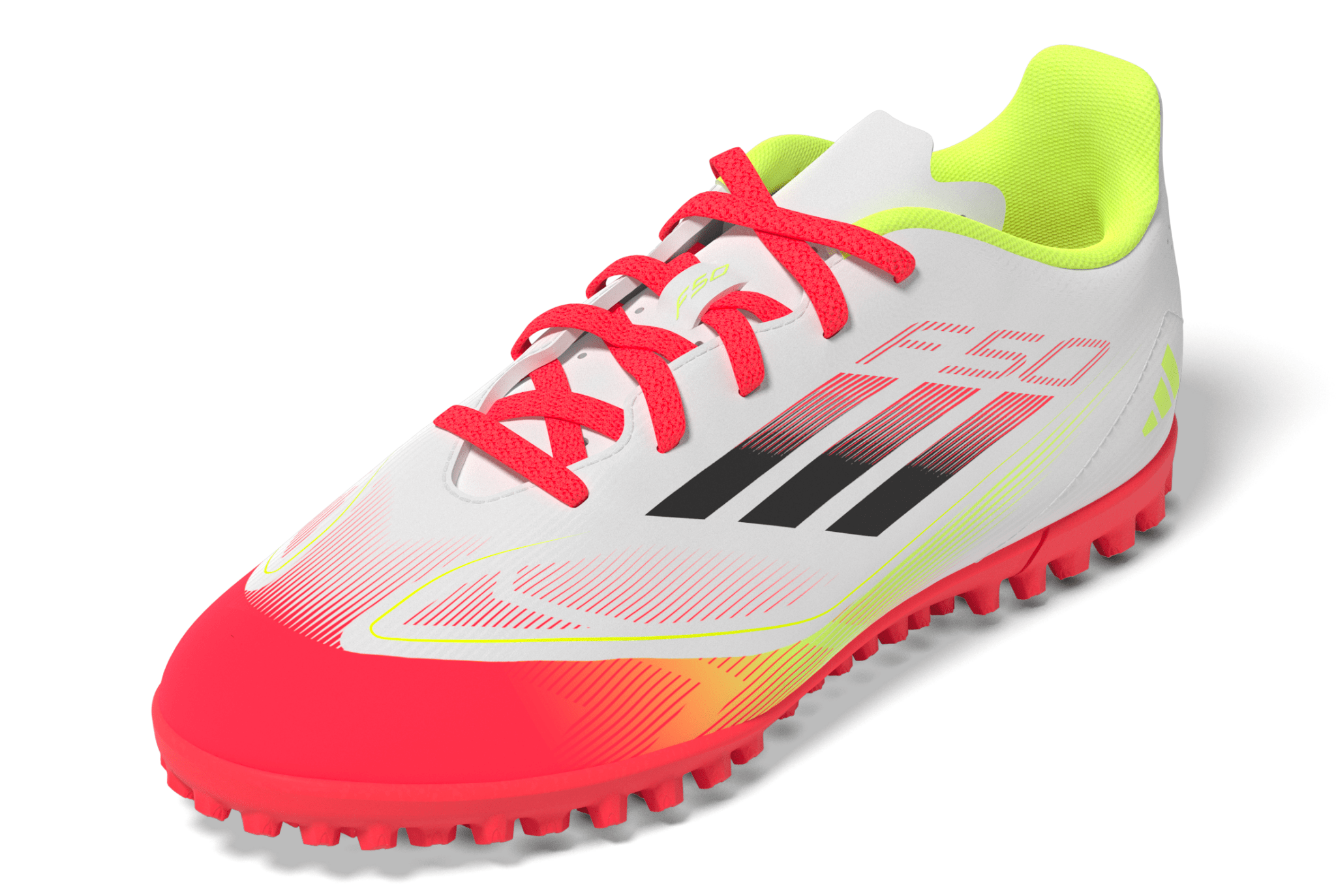 adidas F50 Club Turf Boots Kids White/Black - Best Buy Soccer
