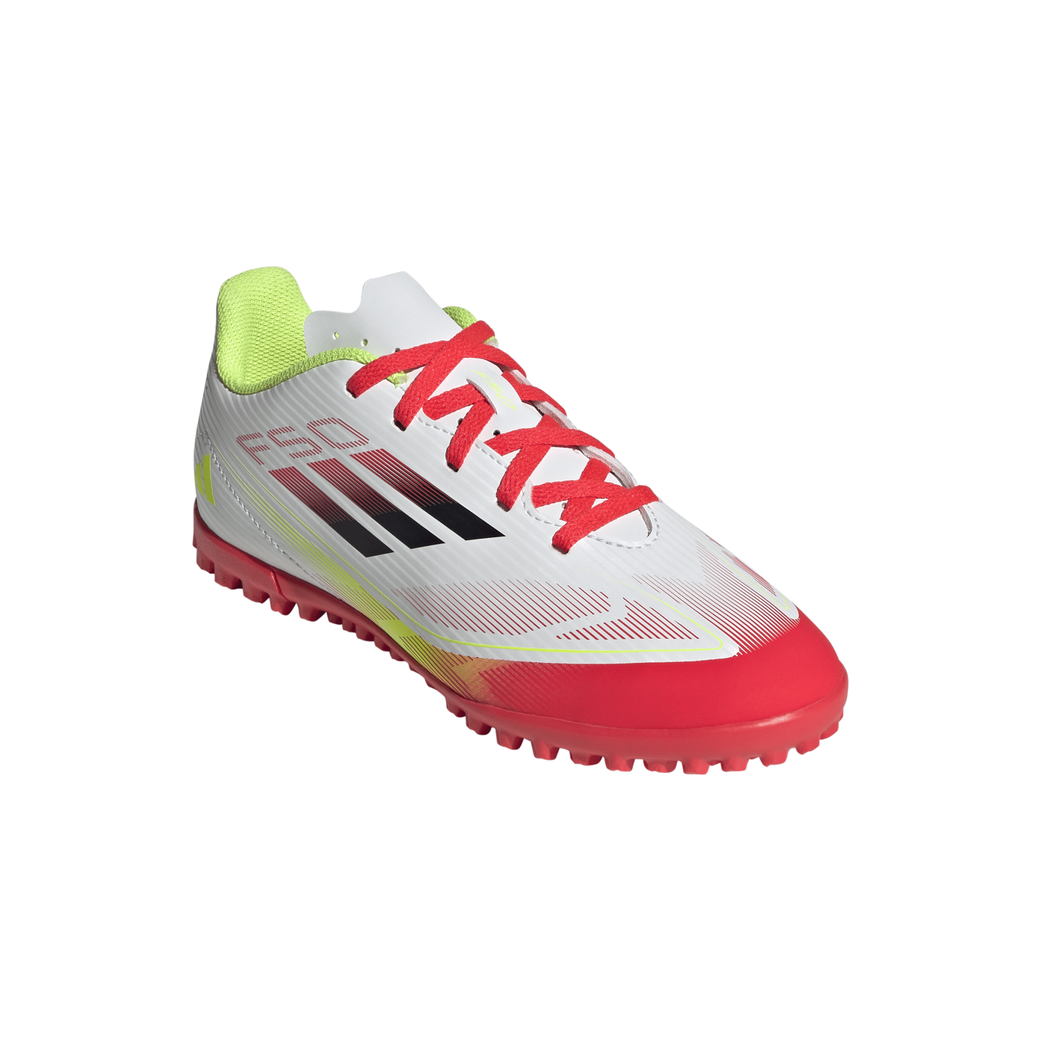 adidas F50 Club Turf Boots Kids White/Black - Best Buy Soccer