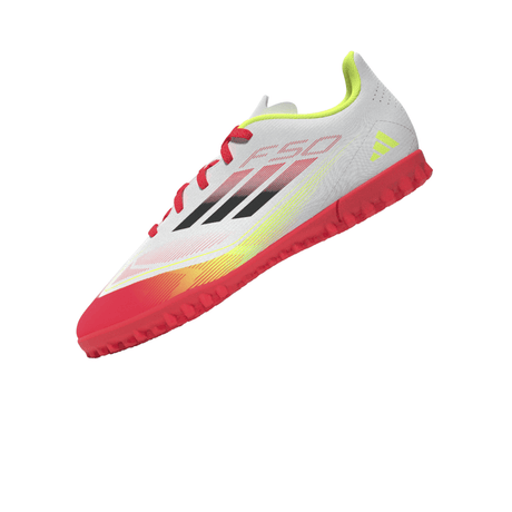 adidas F50 Club Turf Boots Kids White/Black - Best Buy Soccer