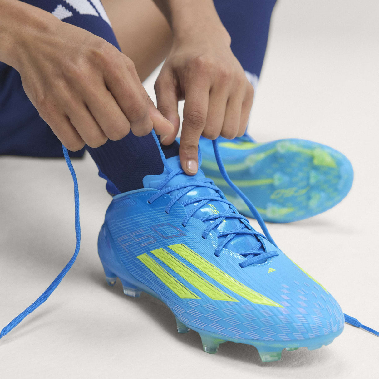 adidas F50 Elite FG Firm Ground Men's Soccer Cleats - Blue/Yellow/Aqua - Best Buy Soccer
