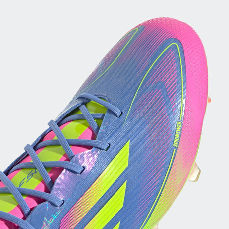adidas F50 Elite Firm Ground Boots Blue Fusion/Lucid Lemon/Lucid Pink - Best Buy Soccer