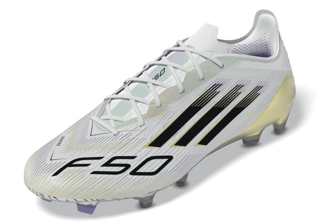 adidas F50 Elite Firm Ground Boots White/Black - Best Buy Soccer
