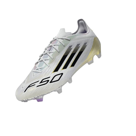 adidas F50 Elite Firm Ground Boots White/Black - Best Buy Soccer