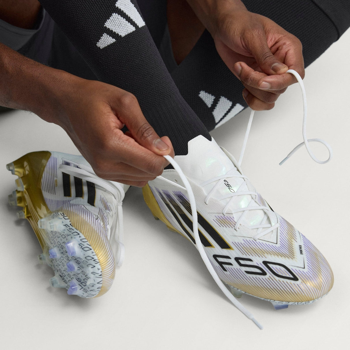 adidas F50 Elite Firm Ground Boots White/Black - Best Buy Soccer