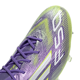 adidas F50 Elite Firm Ground Soccer Cleats - Purple/White/Lemon - Best Buy Soccer