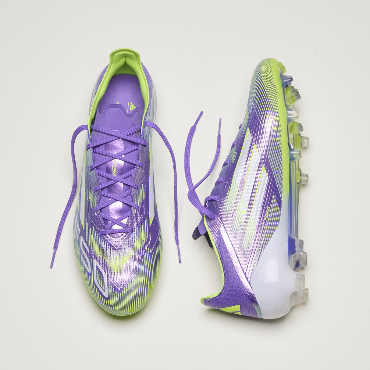adidas F50 Elite Firm Ground Soccer Cleats - Purple/White/Lemon - Best Buy Soccer
