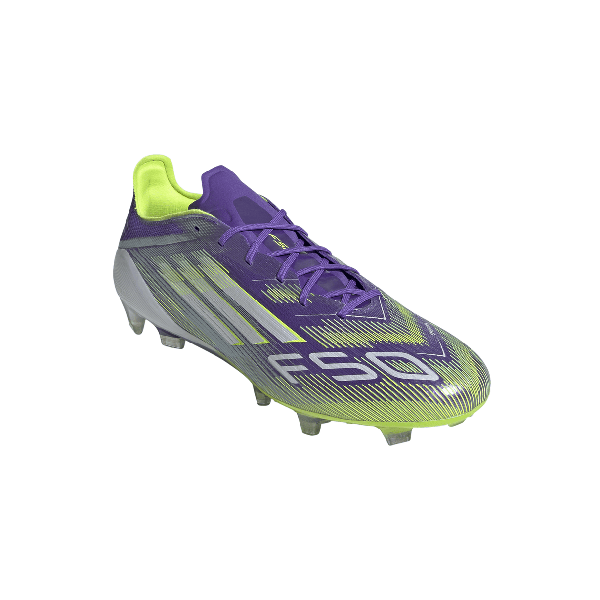 adidas F50 Elite Firm Ground Soccer Cleats - Purple/White/Lemon - Best Buy Soccer