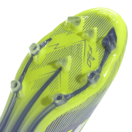 adidas F50 Elite Firm Ground Soccer Cleats - Purple/White/Lemon - Best Buy Soccer