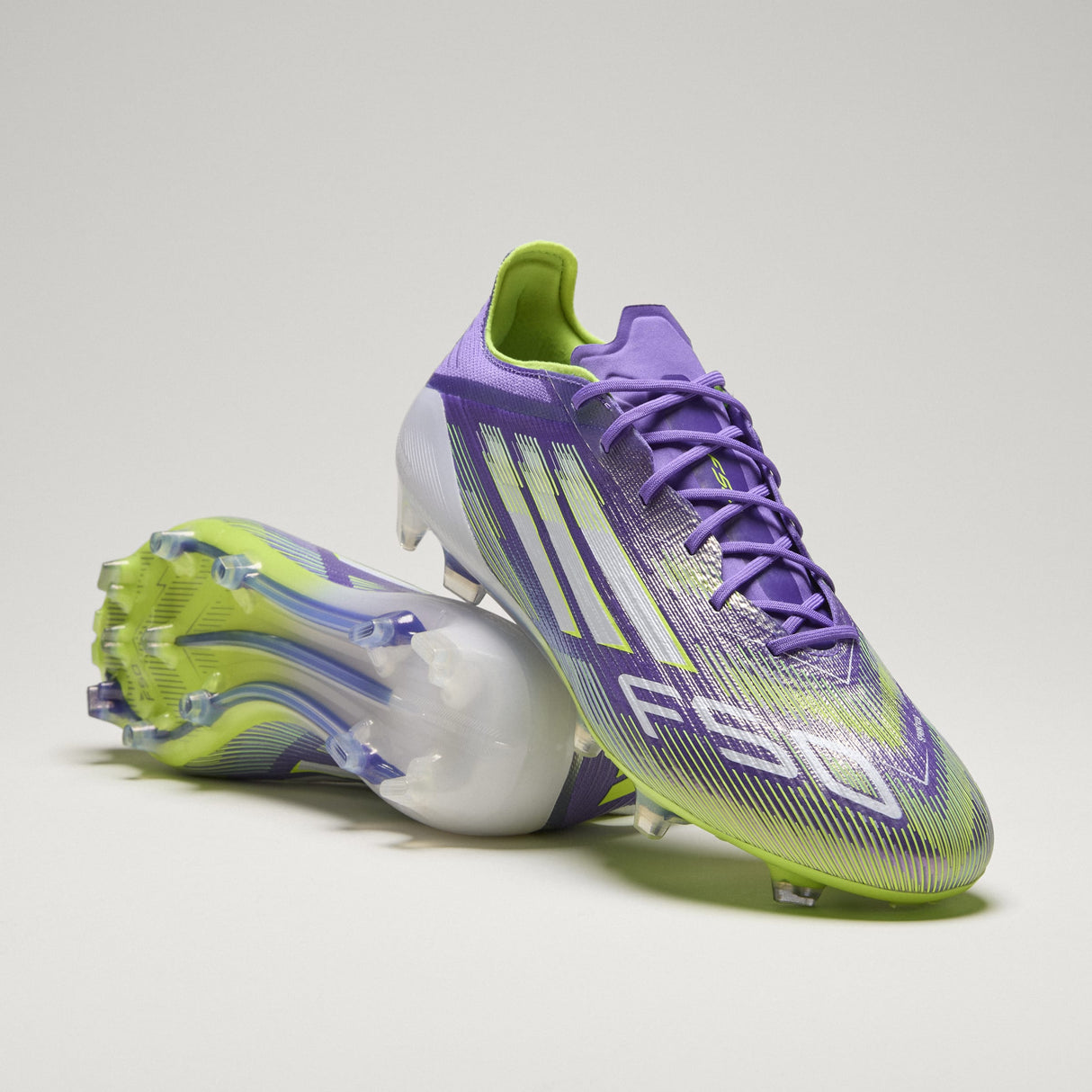 adidas F50 Elite Firm Ground Soccer Cleats - Purple/White/Lemon - Best Buy Soccer