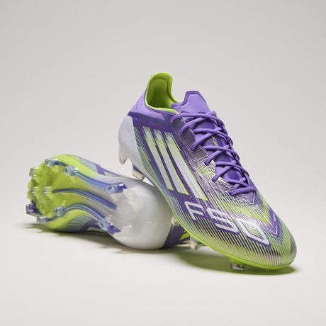 adidas F50 Elite Firm Ground Soccer Cleats - Purple/White/Lemon - Best Buy Soccer