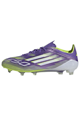 adidas F50 Elite Firm Ground Soccer Cleats - Purple/White/Lemon - Best Buy Soccer