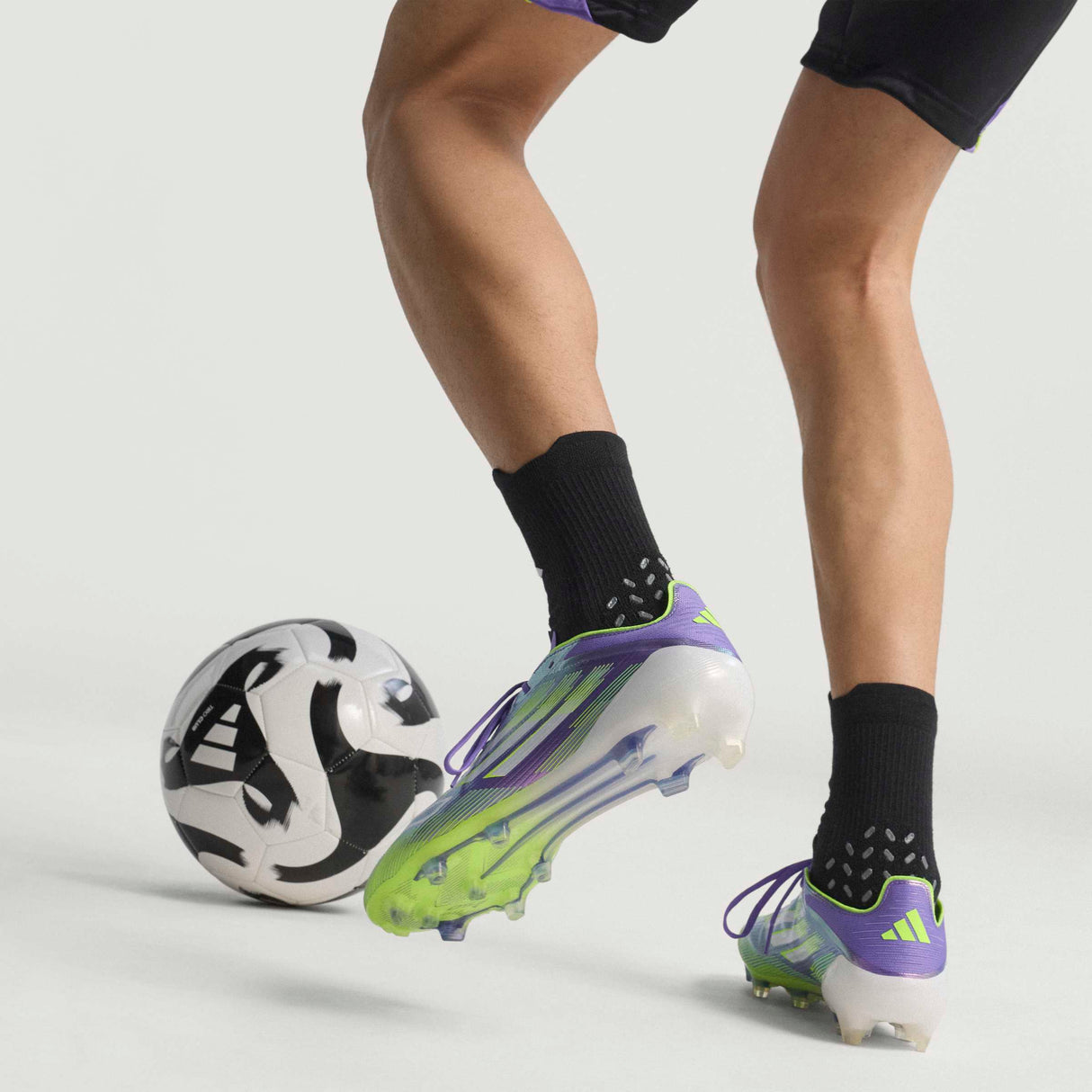 adidas F50 Elite Firm Ground Soccer Cleats - Purple/White/Lemon - Best Buy Soccer