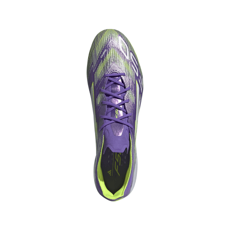 adidas F50 Elite Firm Ground Soccer Cleats - Purple/White/Lemon - Best Buy Soccer