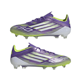 adidas F50 Elite Firm Ground Soccer Cleats - Purple/White/Lemon - Best Buy Soccer