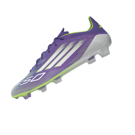 adidas F50 Elite Firm Ground Soccer Cleats - Purple/White/Lemon - Best Buy Soccer