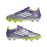 adidas F50 Elite Firm Ground Soccer Shoes Kids - Purple/White/Lemon - Best Buy Soccer
