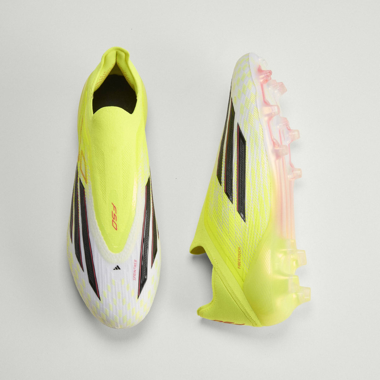 adidas F50 Elite Laceless FG Firm Ground Men´s Soccer Cleats - Yellow/Black/Red - Best Buy Soccer