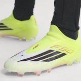 adidas F50 Elite Laceless FG Firm Ground Men´s Soccer Cleats - Yellow/Black/Red - Best Buy Soccer